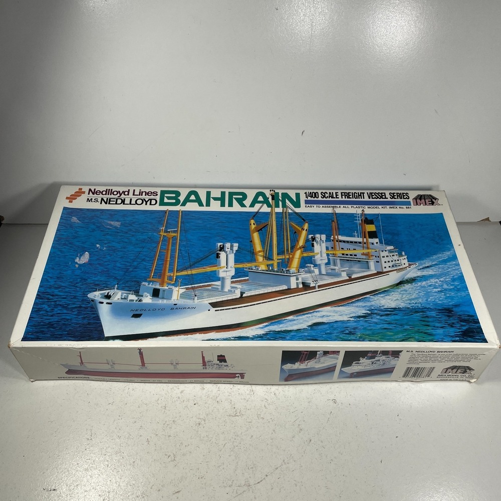 IMEX M.S. Nedlloyd Bahrain 1/400 Freight Vessel Plastic Model Kit 881